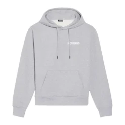 Szara Sweter Standardowe Unisex