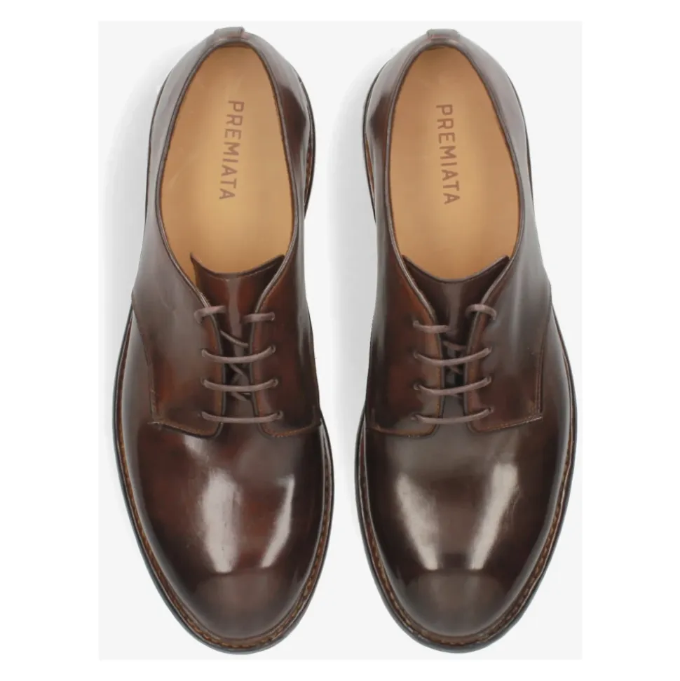 Sznurowane buty Cordovan