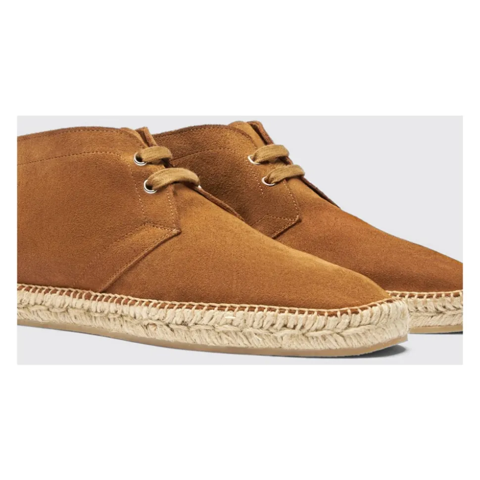 Sznurowane espadryle botki Mojave