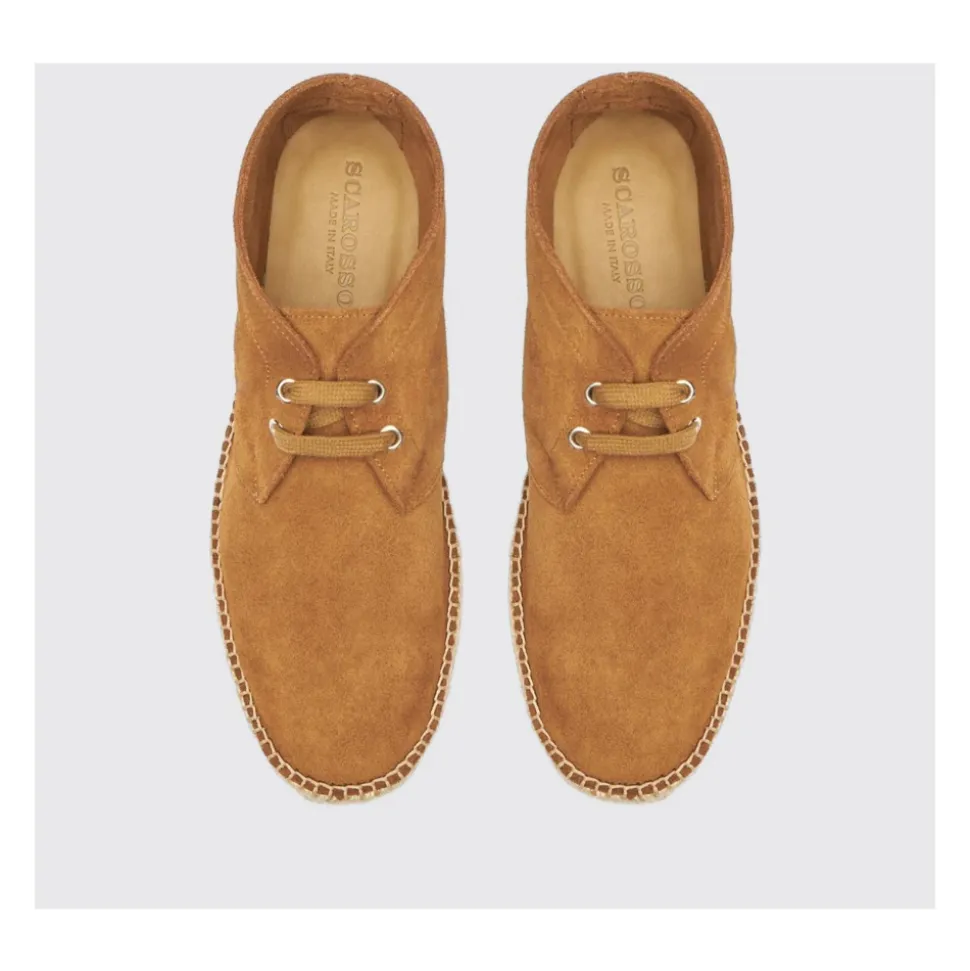 Sznurowane espadryle botki Mojave