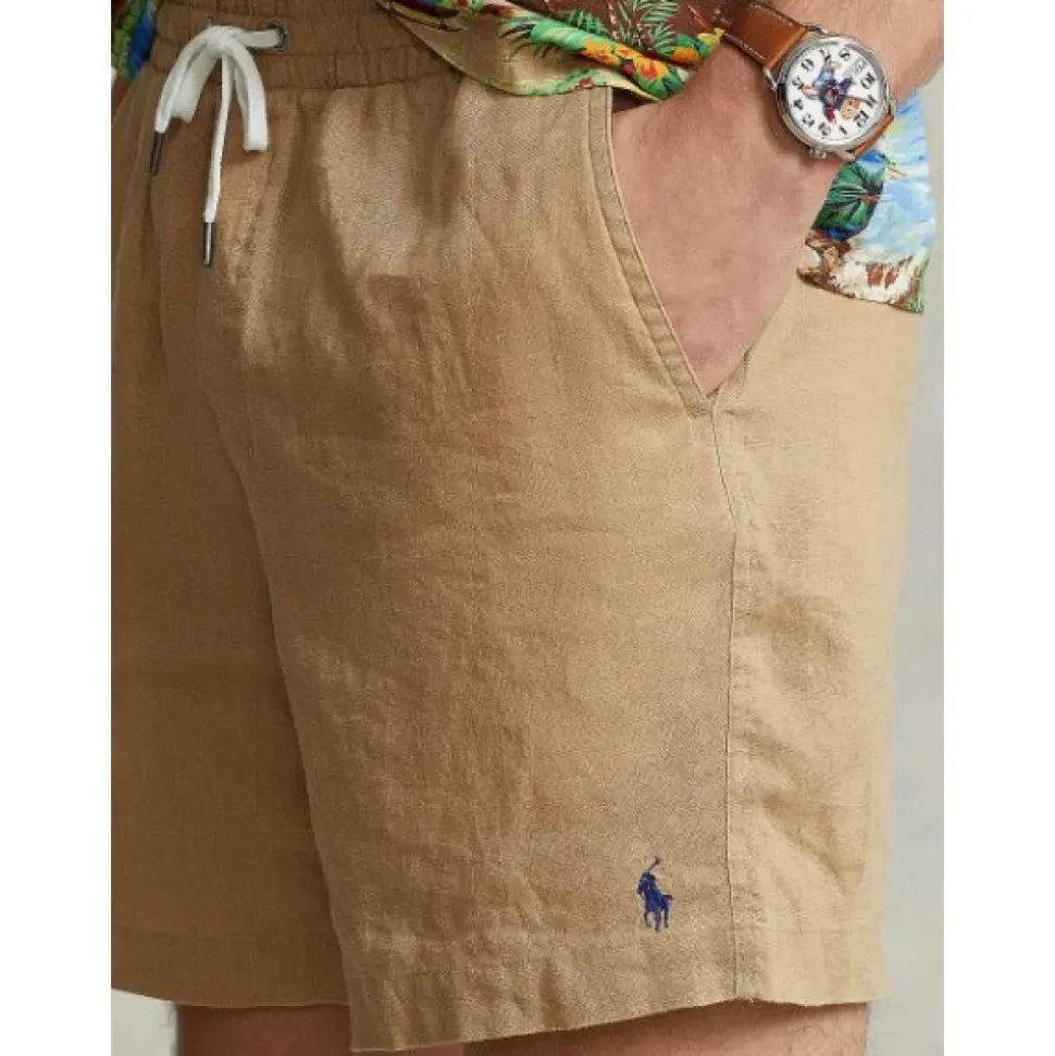 Szorty Khaki Flat Front