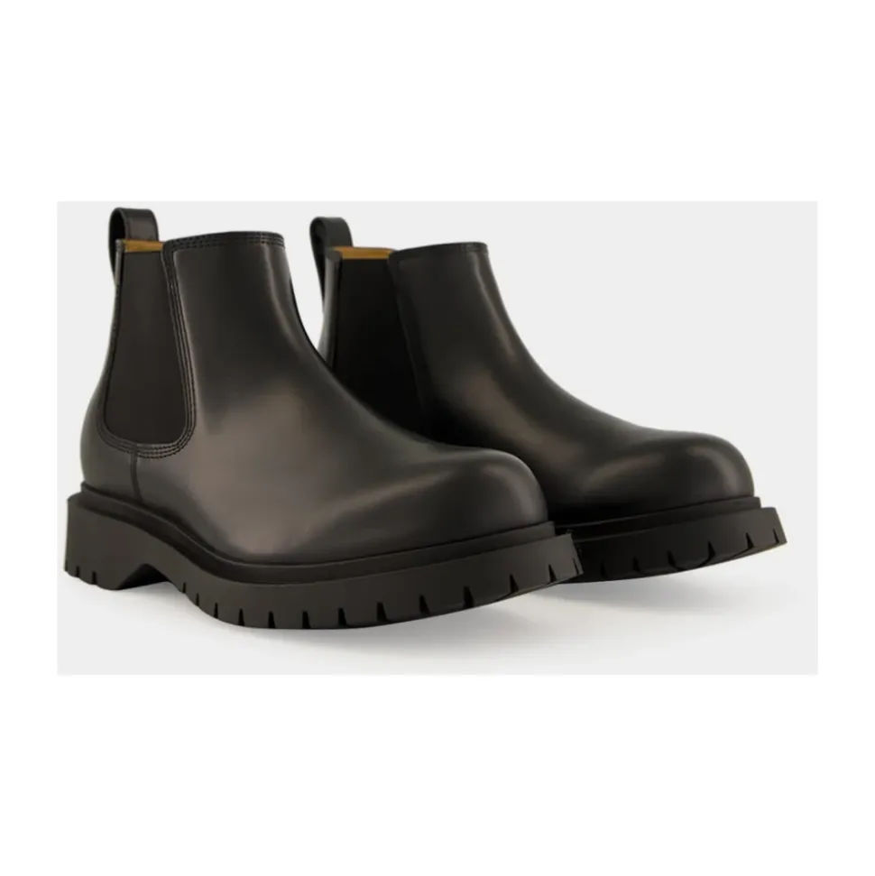 Sztyblety Chelsea ze skóry