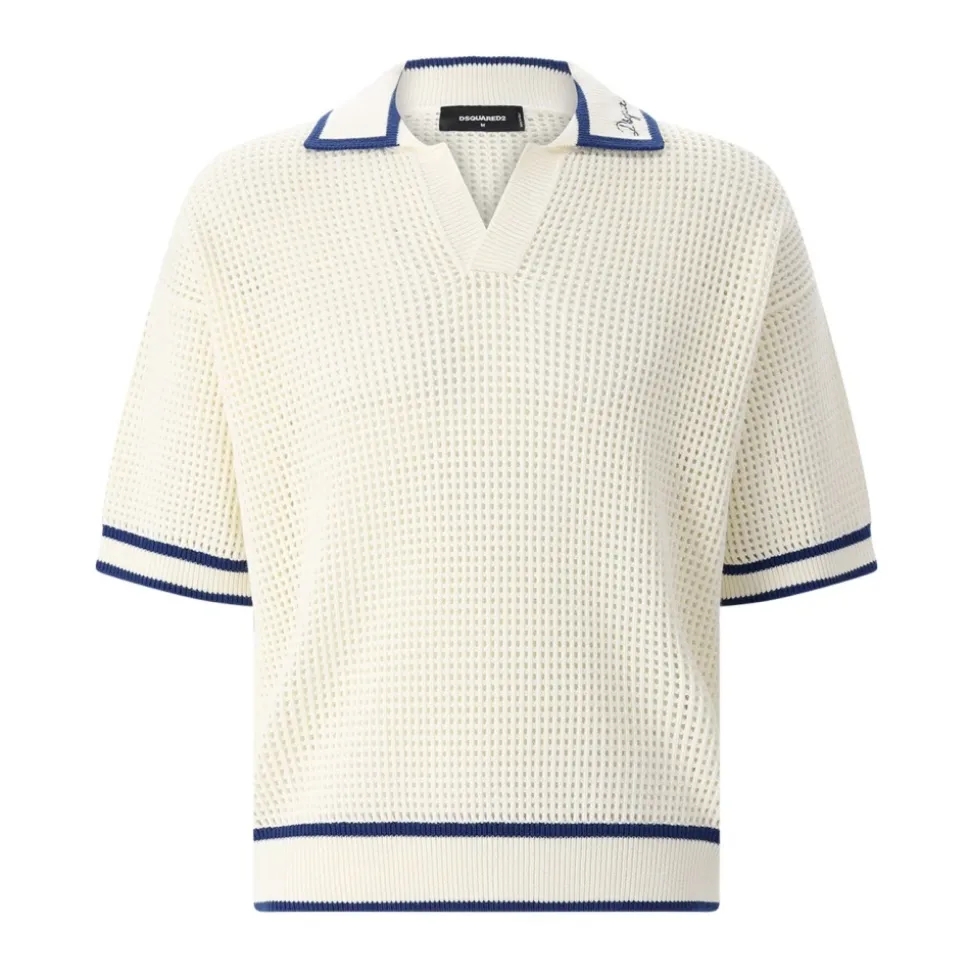 Szydełkowana Koszulka Polo