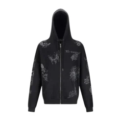 Tattoo Club Zip Thru Hoodie