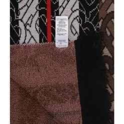 TB Monogram Stripe Knit Football Scarf