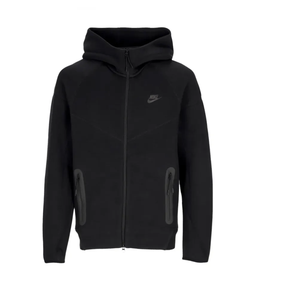 Tech Fleece Zip Hoodie Czarny