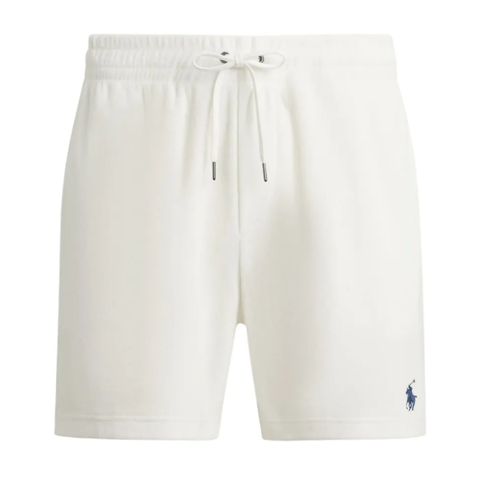 Terry Cotton Drawstring Shorts