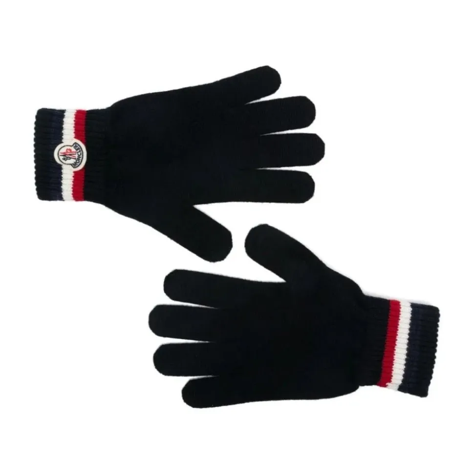 Tricolor Wool Gloves