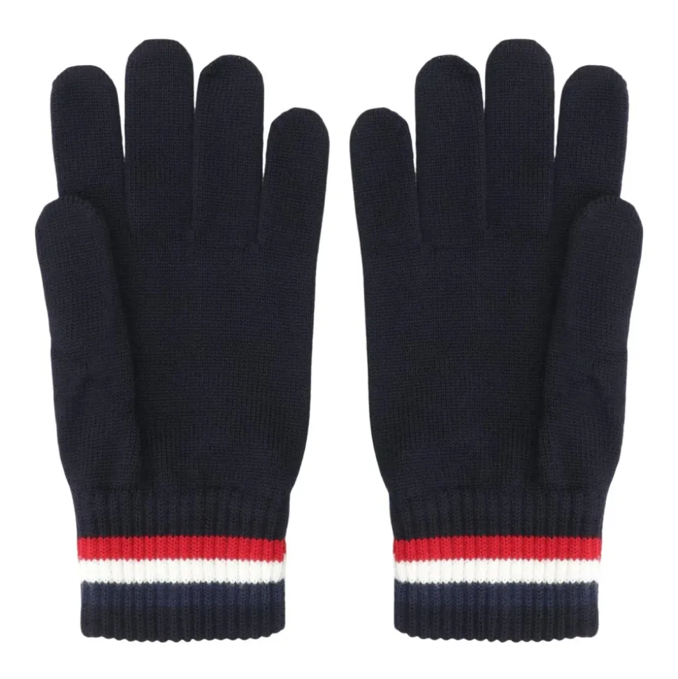 Tricolor Wool Gloves