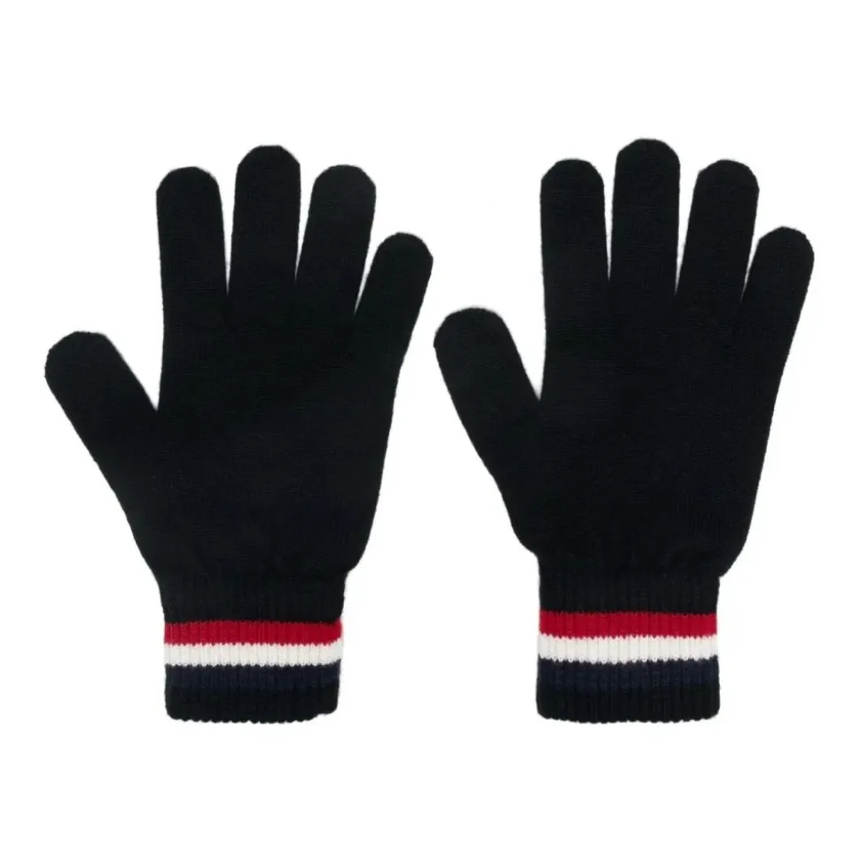 Tricolor Wool Gloves