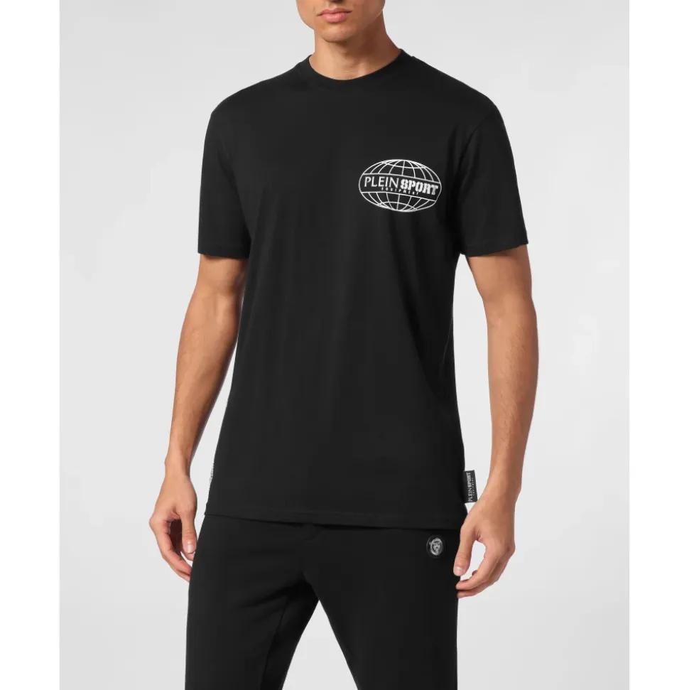 T-Shirt Okrągły Dekolt