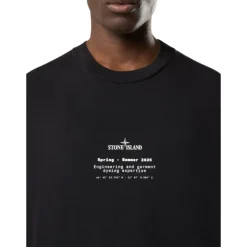 T-shirt o regularnym kroju z nadrukiem 'Stone'