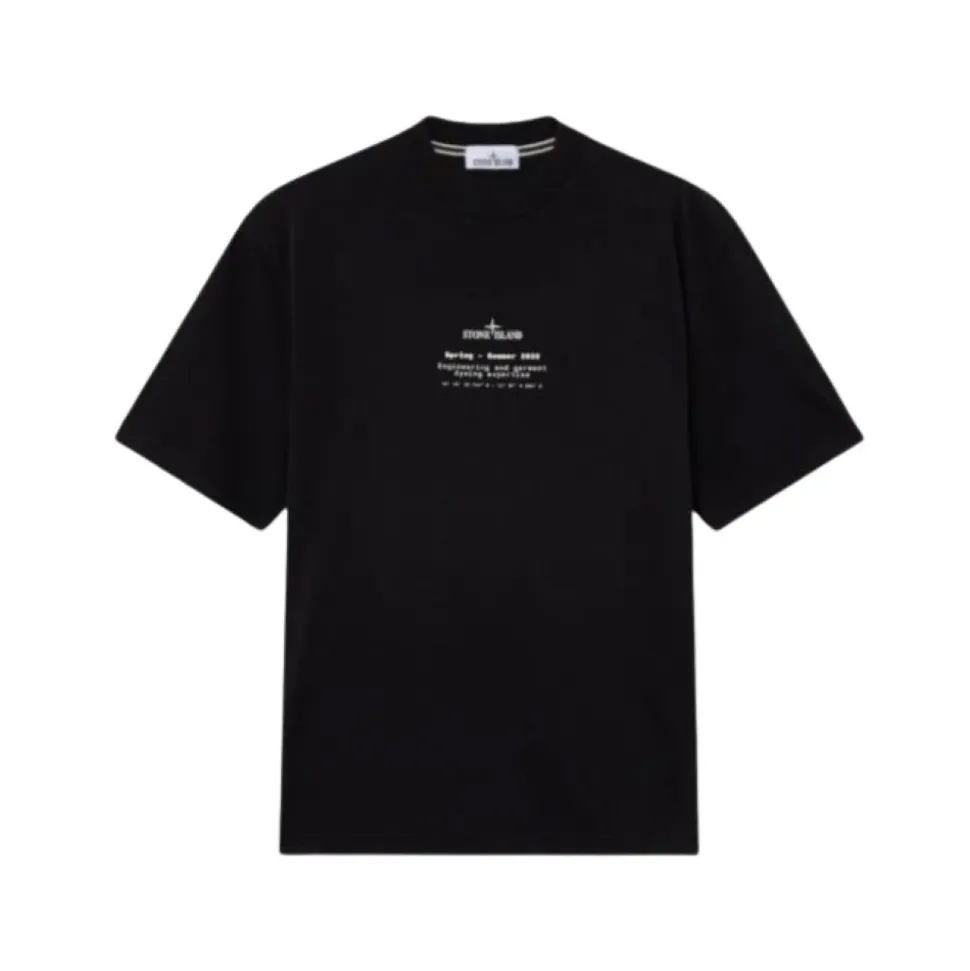 T-shirt o regularnym kroju z nadrukiem 'Stone'