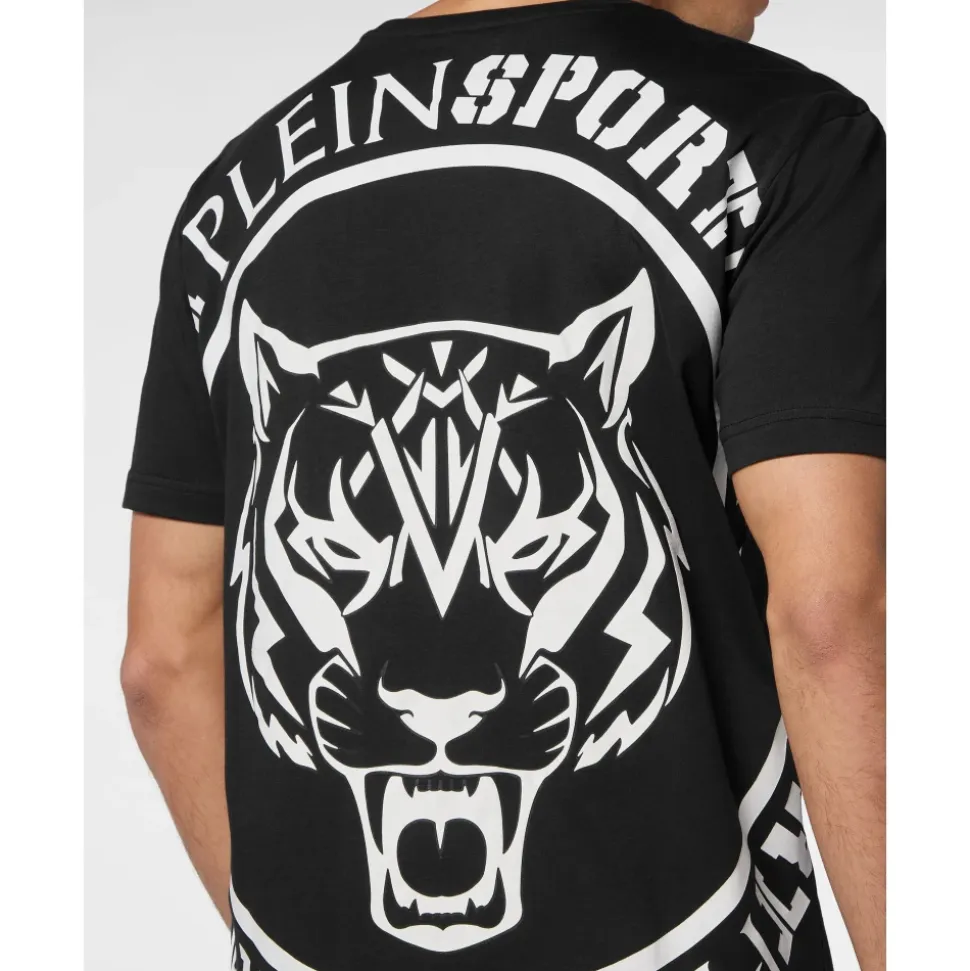 T-shirt Round Neck SS Carbon Tiger
