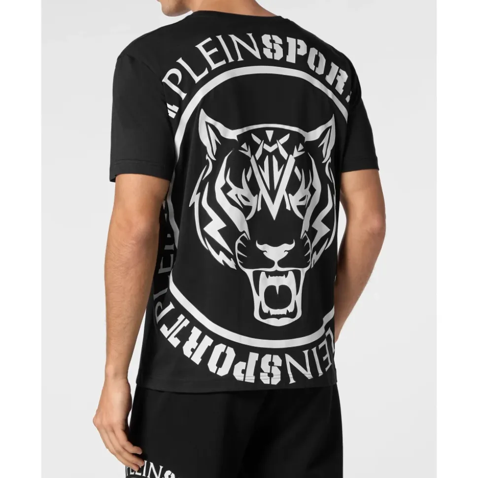 T-shirt Round Neck SS Carbon Tiger