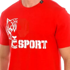 T-shirt z krótkim rękawem i nadrukiem marki