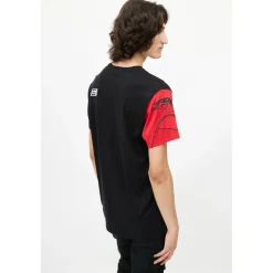 T-shirt z nadrukiem logo w kolorze czarnym
