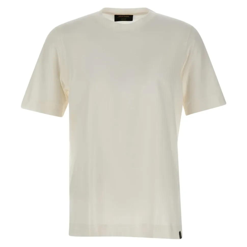 T-shirt z okrągłym dekoltem