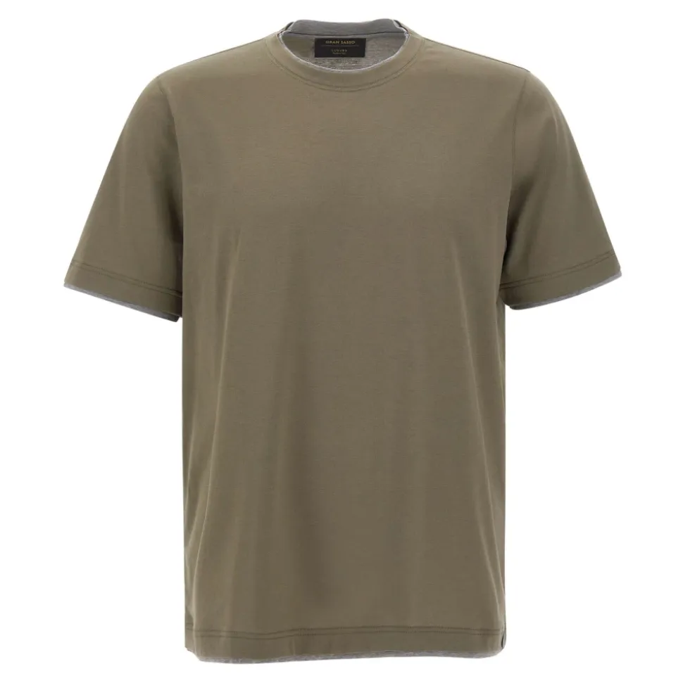 T-shirt z okrągłym dekoltem