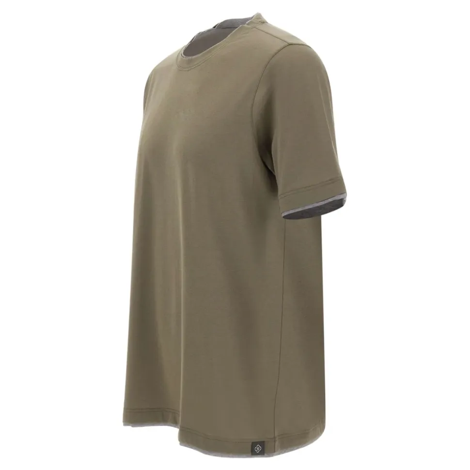T-shirt z okrągłym dekoltem