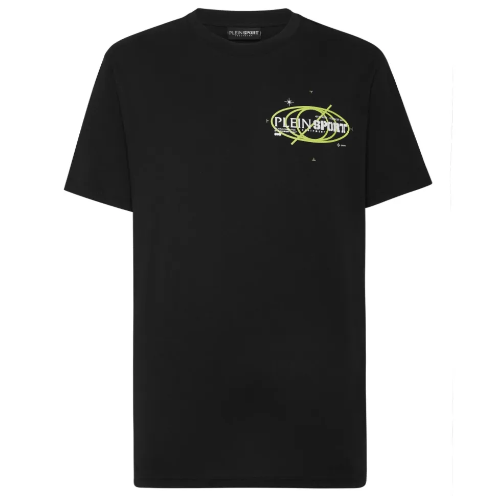 T-Shirt z Okrągłym Dekoltem