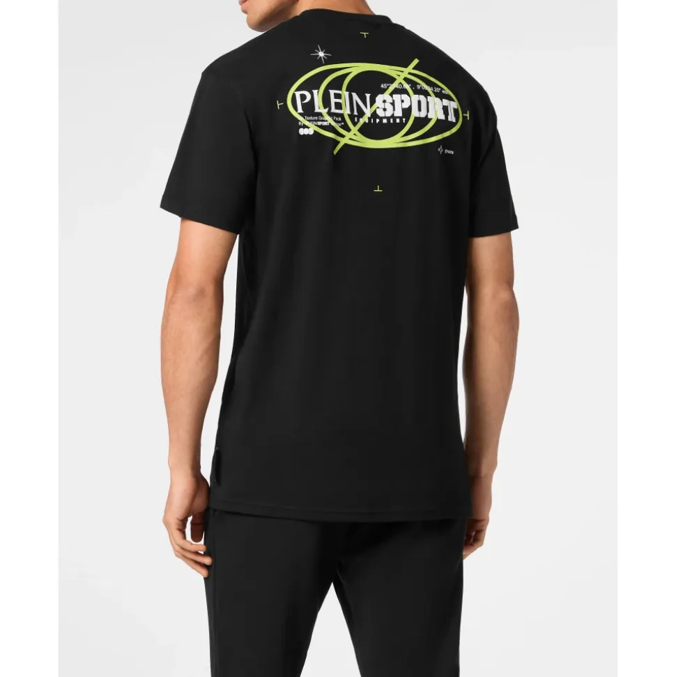 T-Shirt z Okrągłym Dekoltem