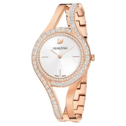 Wieczny Zegarek - Elegancja w Róży z Wykończeniem w Kolorze Różowego Złota, Szwajcarska Jakość, Numer Katalogowy 5377576