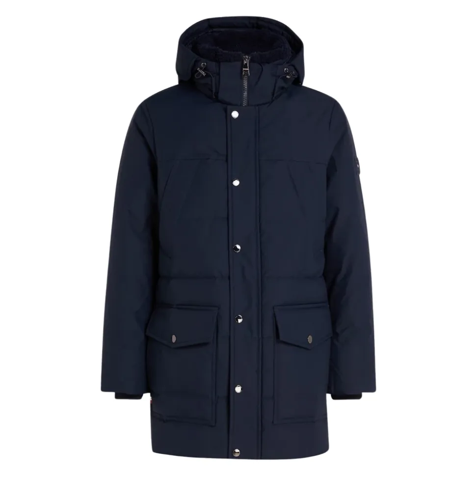 Wodoodporna pikowana parka utility
