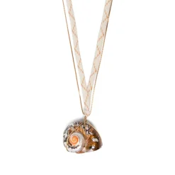 Wrapped Shell Pendant