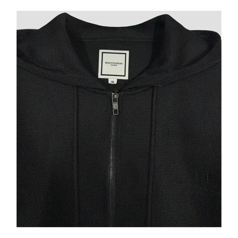 W261TS45 Bluza rozpinana z kapturem