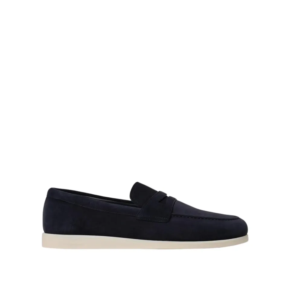 Zamszowe Mokasyny Penny w Stylu Casual