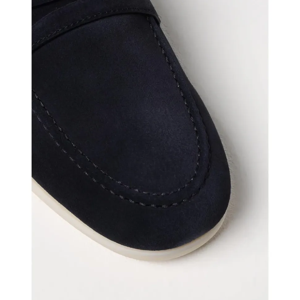 Zamszowe Mokasyny Penny w Stylu Casual