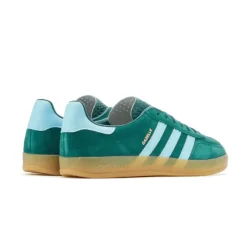 Zielone Sneakersy Gazelle Indoor Stylowe Klasyczne